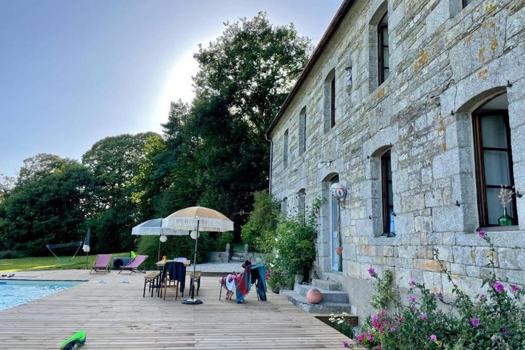 Вілла La Lande Du Rest - Le Quillio Magnifique Ancienne Ferme De Notables Avec Piscine Chauffee Екстер'єр фото