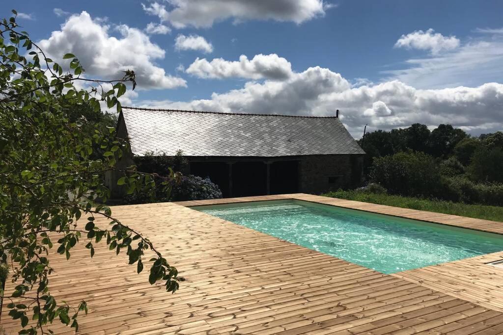 Вілла La Lande Du Rest - Le Quillio Magnifique Ancienne Ferme De Notables Avec Piscine Chauffee Екстер'єр фото